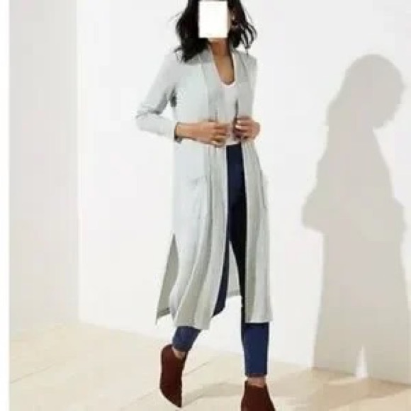 Loft longline open cardigan - Picture 5 of 5